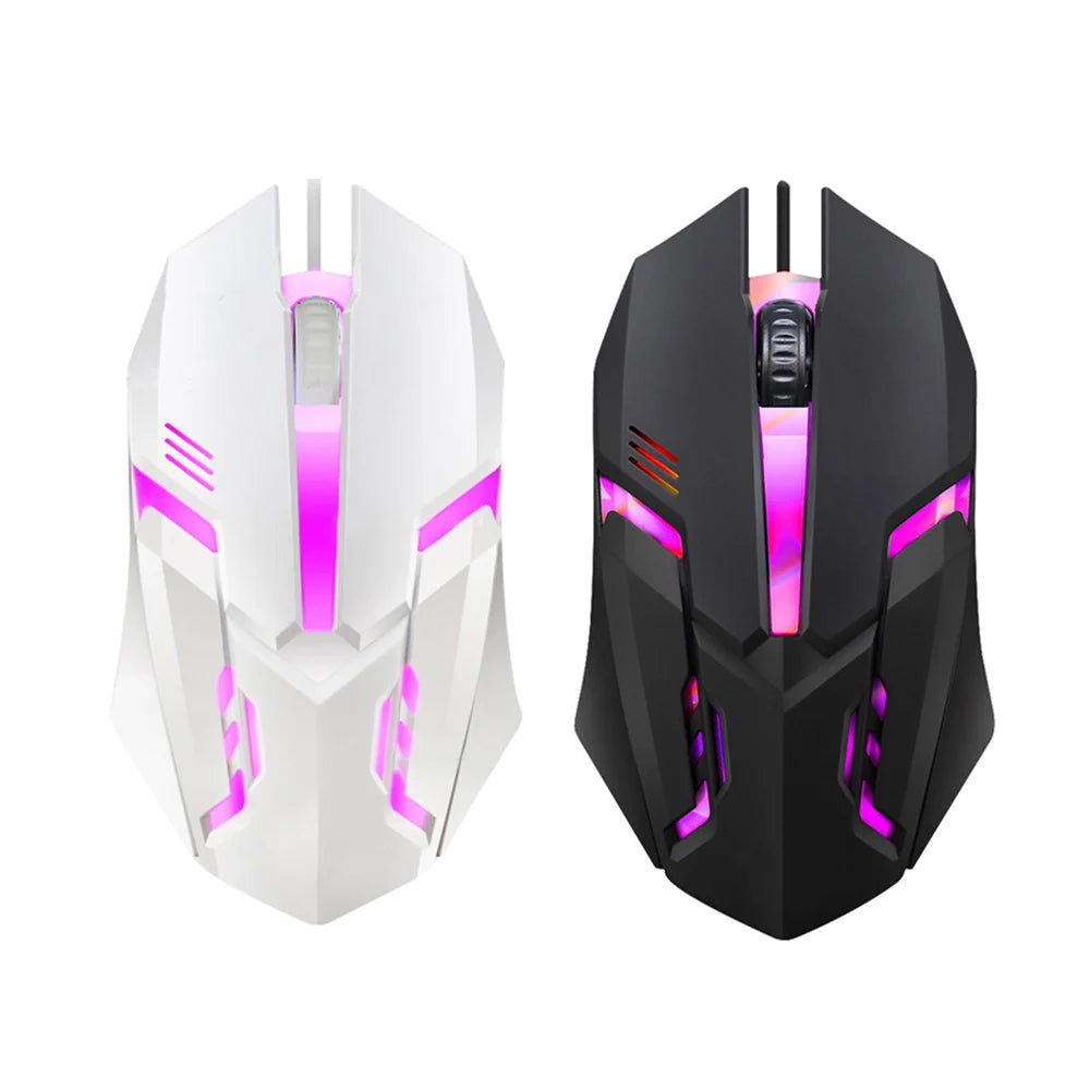 E-Sports USB Wired Mouse Colorful LED Gaming Mouse