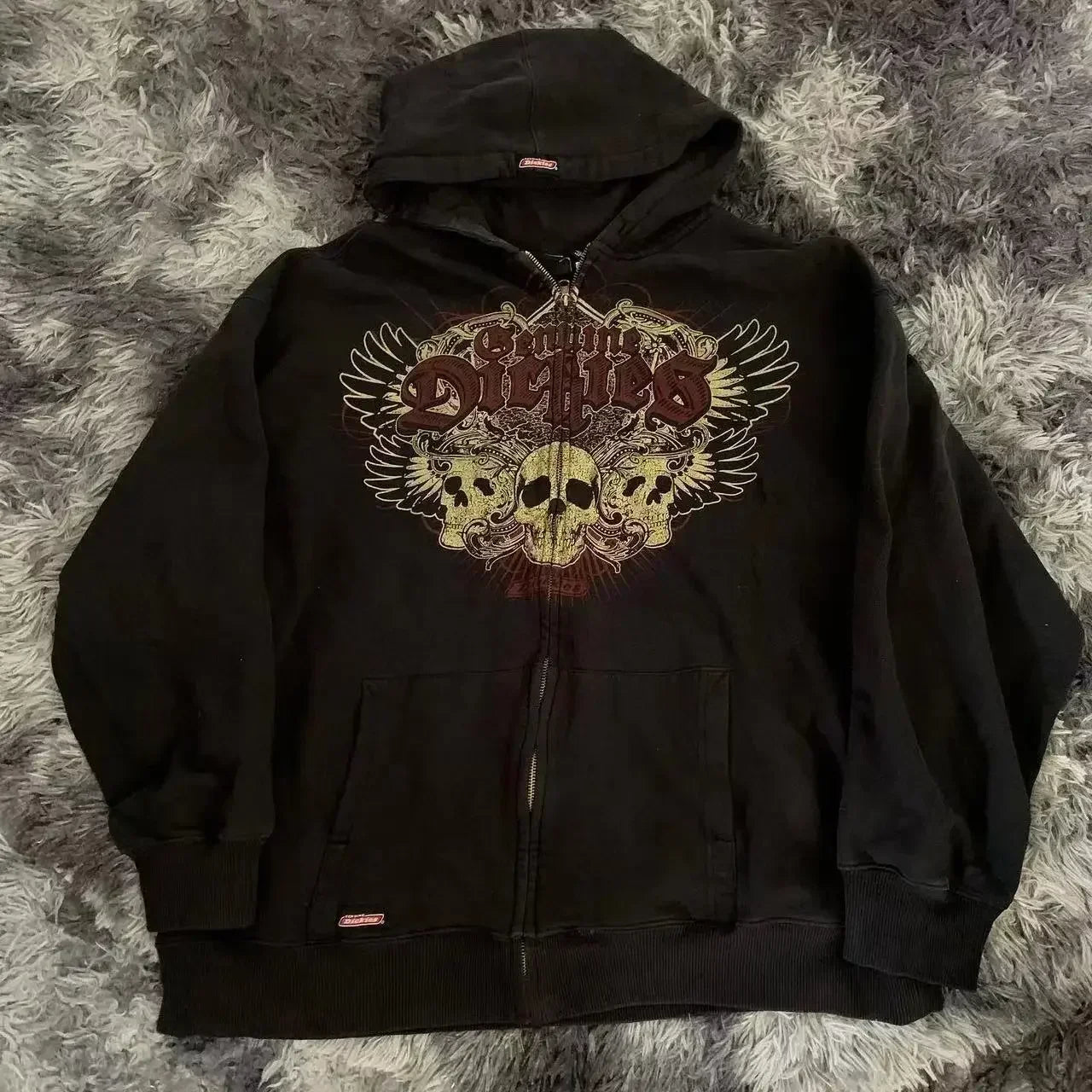 Red Zip Hoodie