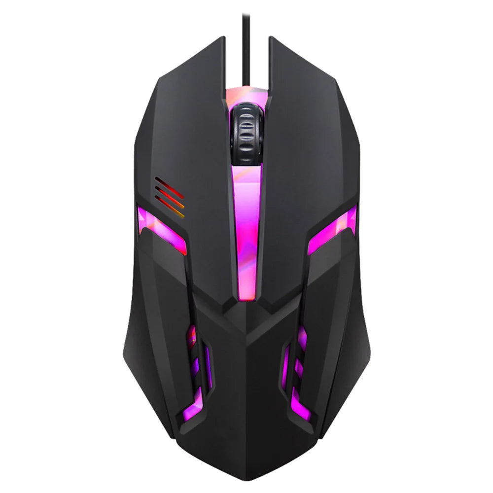 E-Sports USB Wired Mouse Colorful LED Gaming Mouse