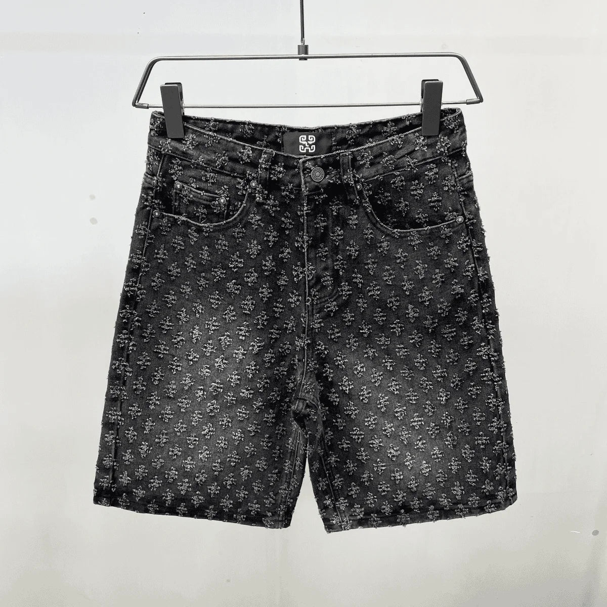 Y2K Light Luxury Quality Retro Denim Shorts