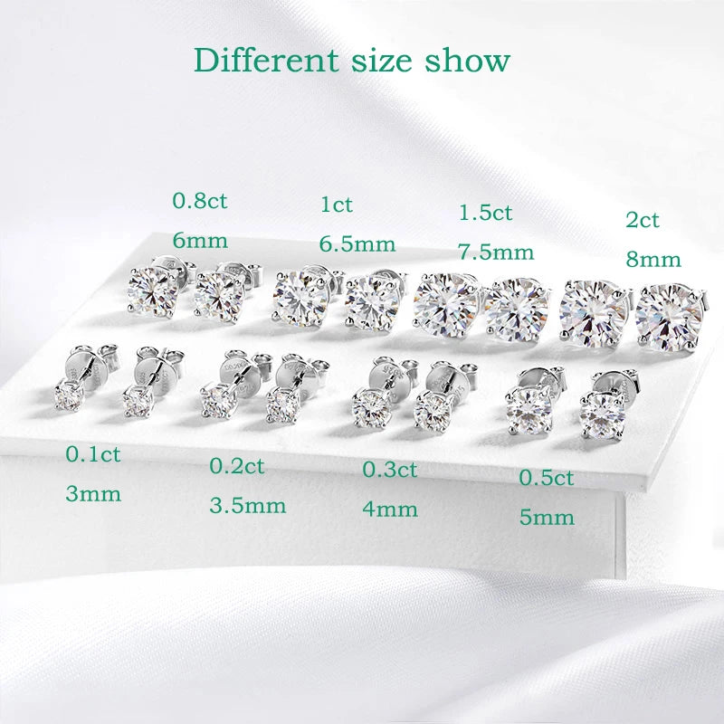 Moissanite Earrings