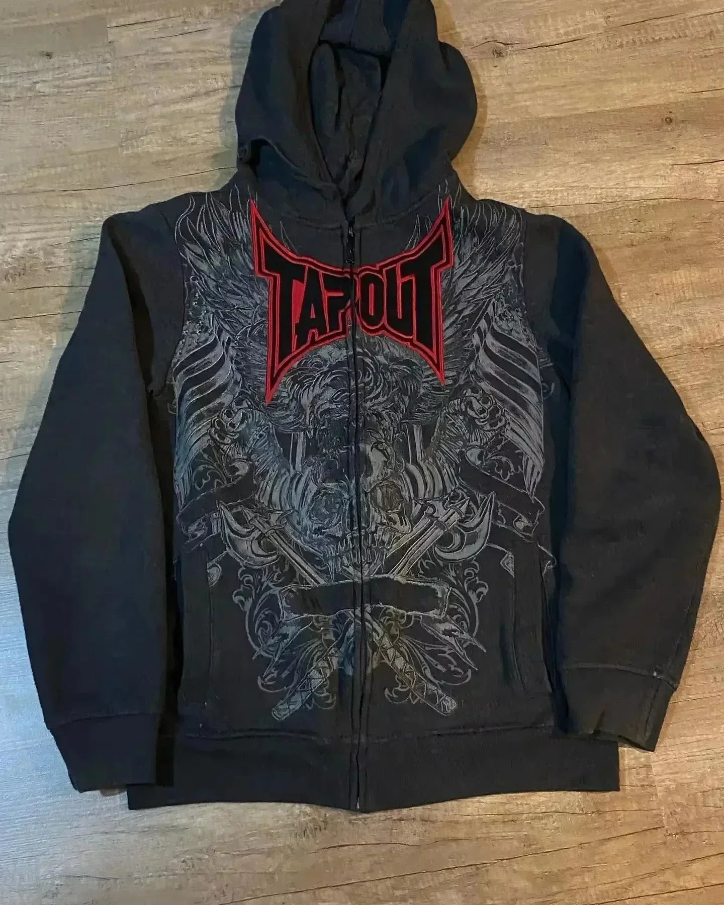 Red Zip Hoodie