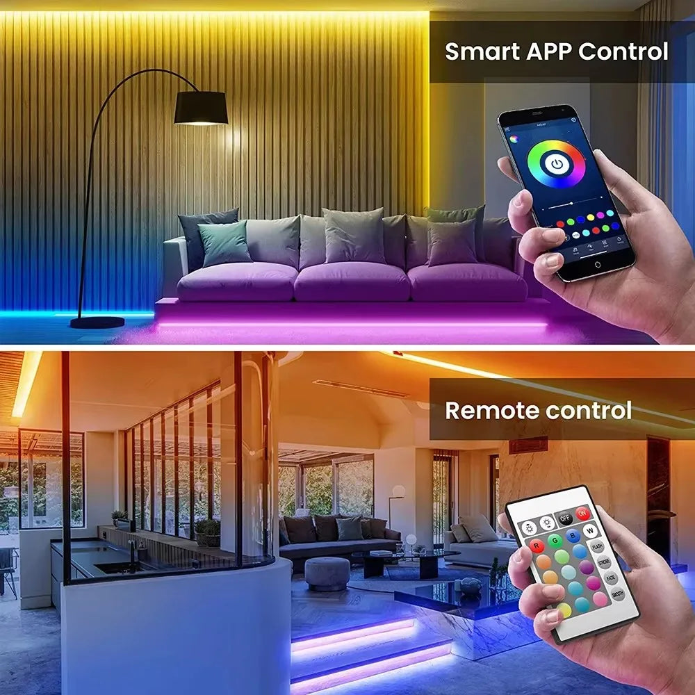 WIFI Led Lights for Room Music Sync RGB Led Strip Lights