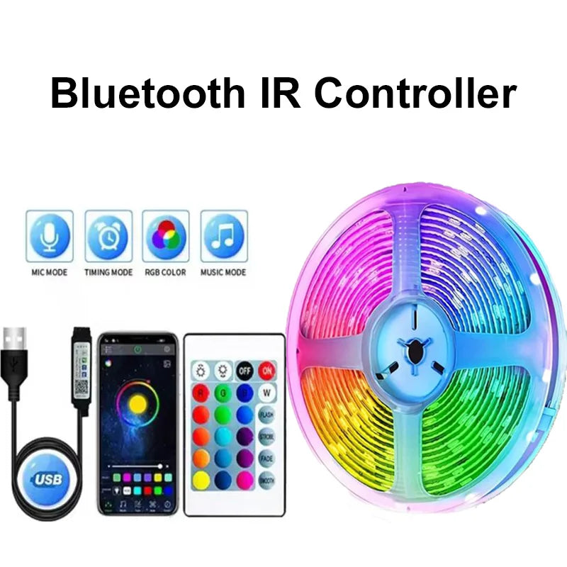 WIFI Led Lights for Room Music Sync RGB Led Strip Lights