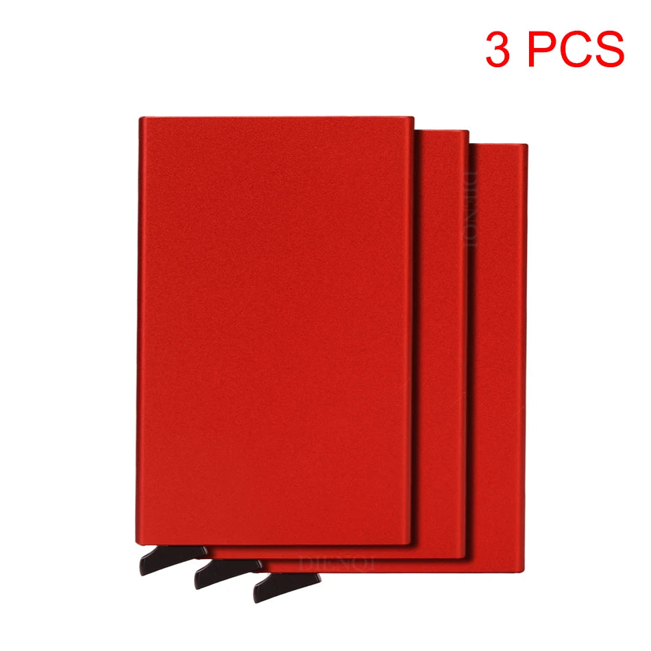 Credit Card Holder Metal Thin Slim Smart Wallet