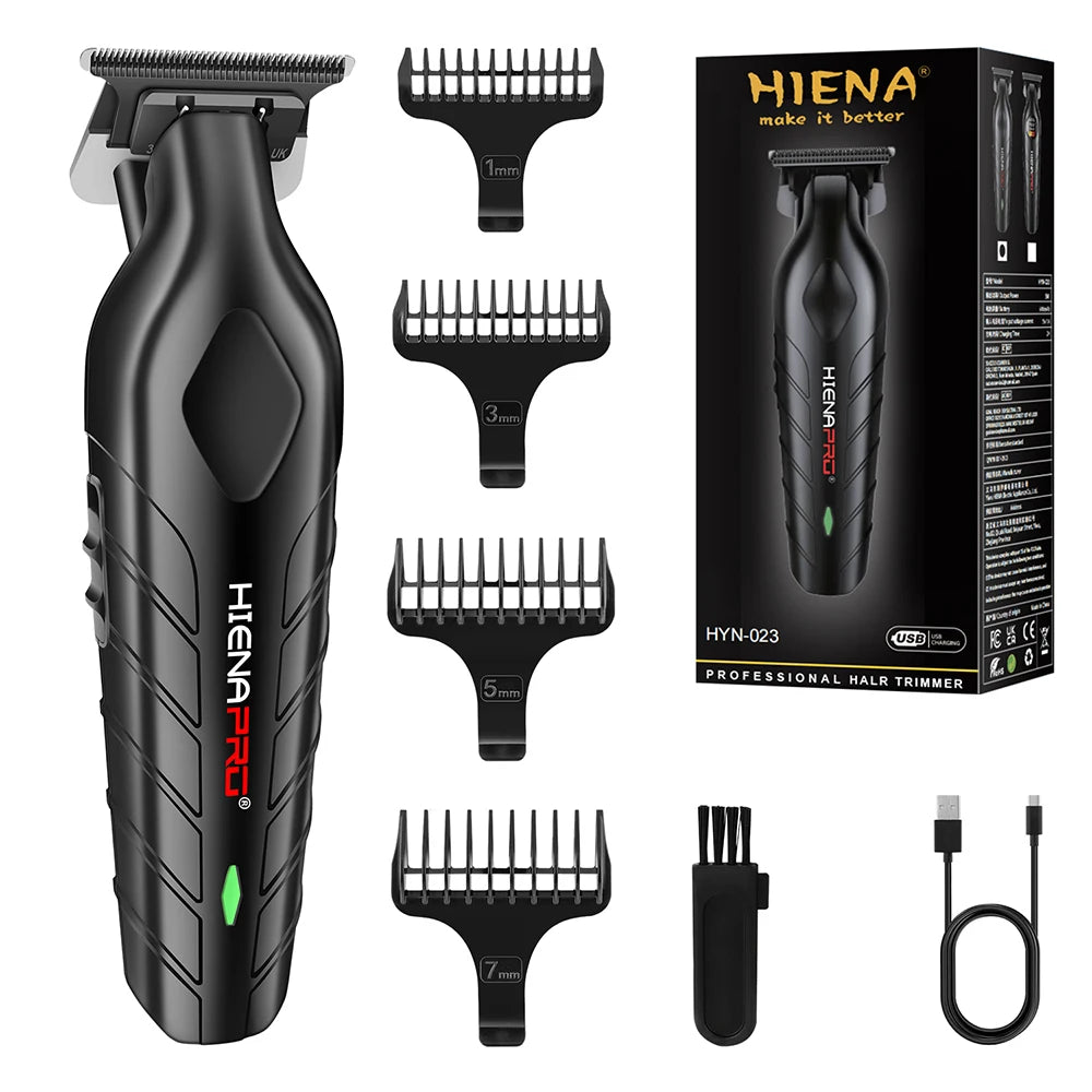 Mans Hair Clipper Set Metal Electric Cordless Hair Trimmer for Barber