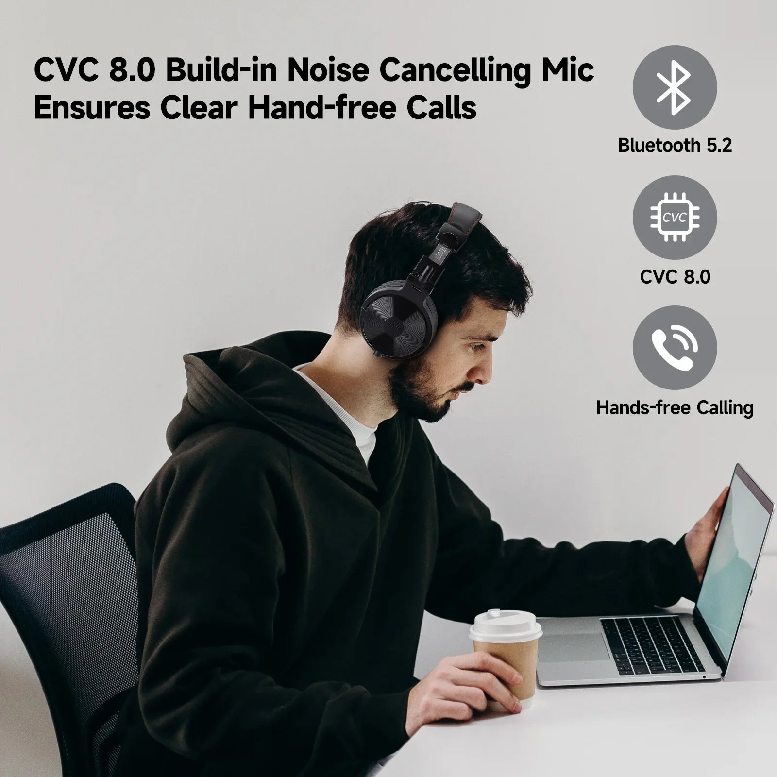 Oneodio Pro-C Wireless Headphones
