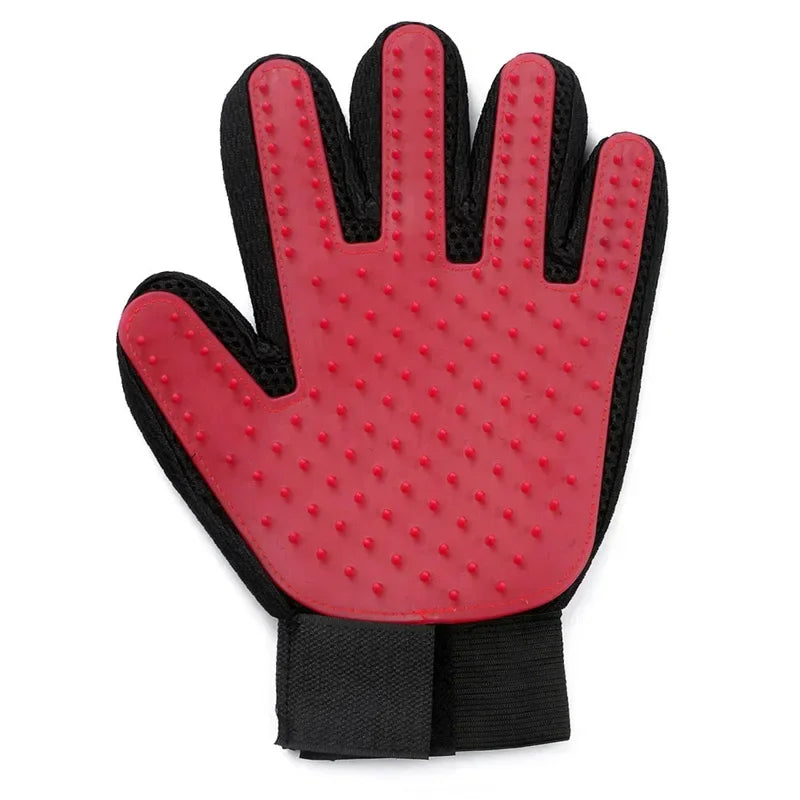 Silicone Pet Grooming Gloves Cats Hair Brush