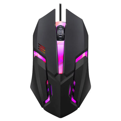 E-Sports USB Wired Mouse Colorful LED Gaming Mouse