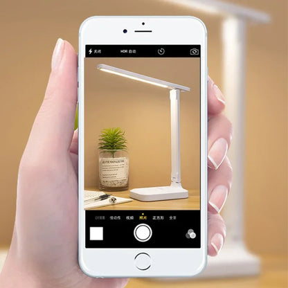 Folding Table Lamp USB Touch Dimmable Night Light