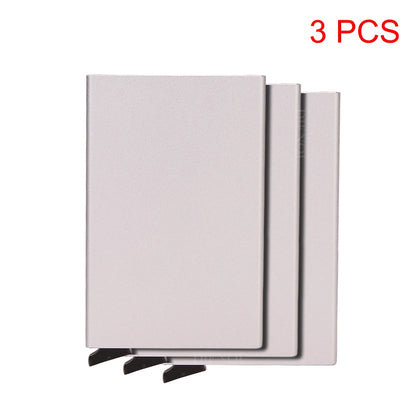 Credit Card Holder Metal Thin Slim Smart Wallet