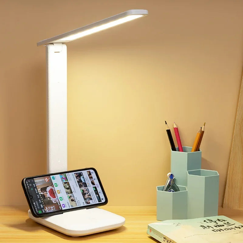 Folding Table Lamp USB Touch Dimmable Night Light