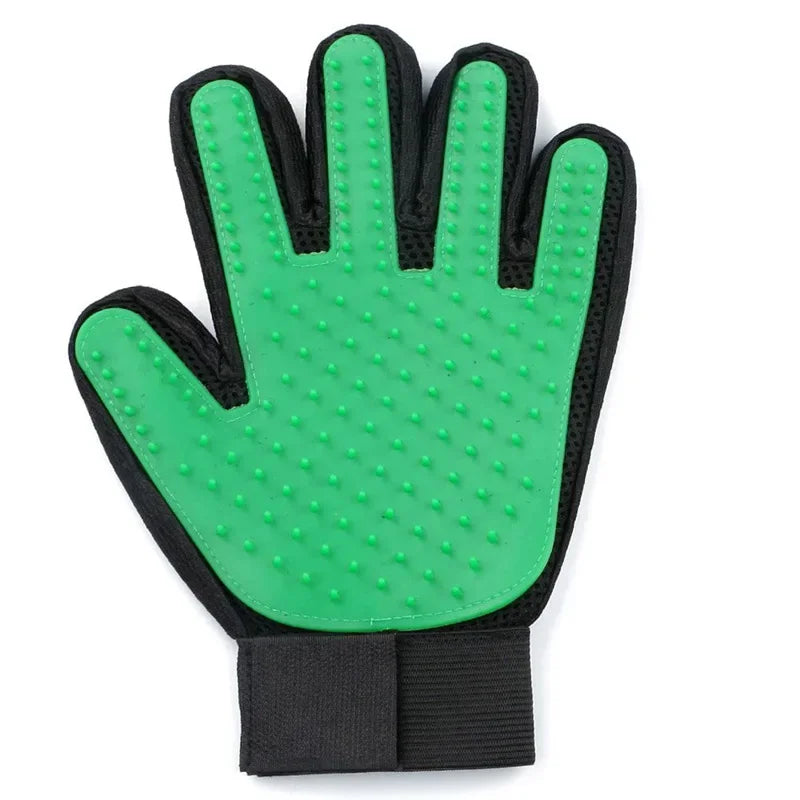 Silicone Pet Grooming Gloves Cats Hair Brush