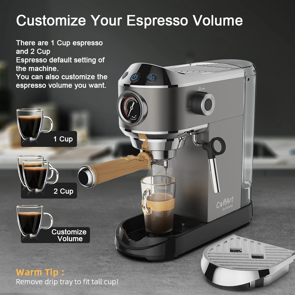 Semi Automatic Powder Coffee Machine