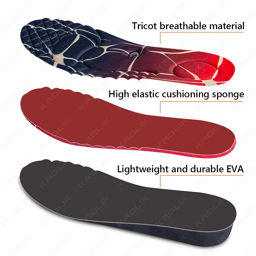 Magnet Massage invisiable Height Increase Insoles for Men Women