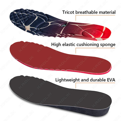 Magnet Massage invisiable Height Increase Insoles for Men Women