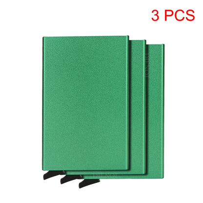 Credit Card Holder Metal Thin Slim Smart Wallet