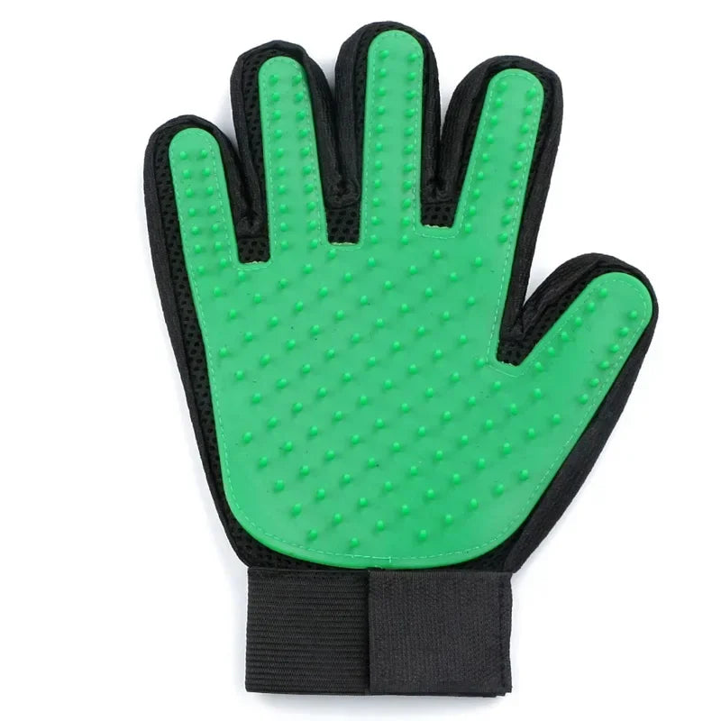 Silicone Pet Grooming Gloves Cats Hair Brush