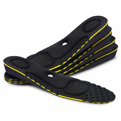 Magnet Massage invisiable Height Increase Insoles for Men Women