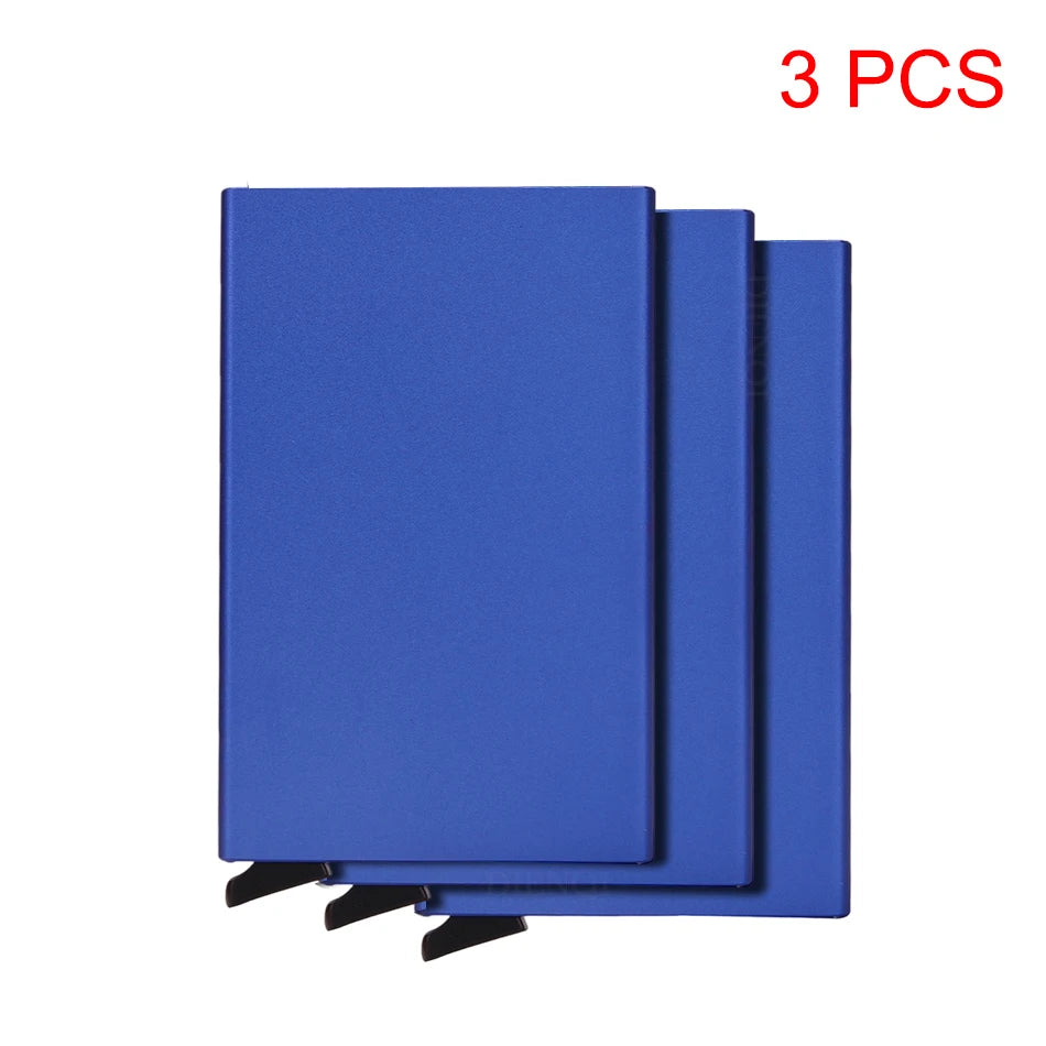 Credit Card Holder Metal Thin Slim Smart Wallet