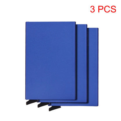 Credit Card Holder Metal Thin Slim Smart Wallet