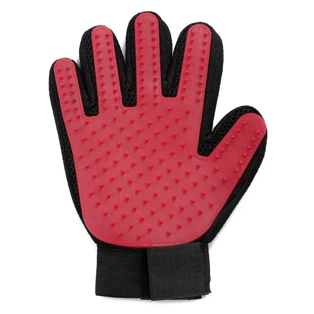 Silicone Pet Grooming Gloves Cats Hair Brush
